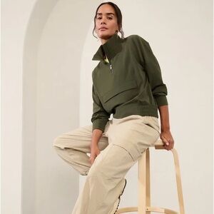 Athleta Olive Green Jacket